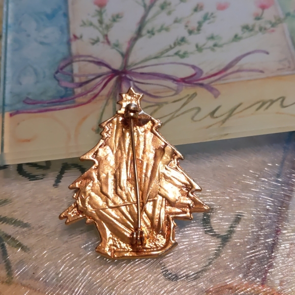 Christmas Tree Brooch - Picture 3 of 3